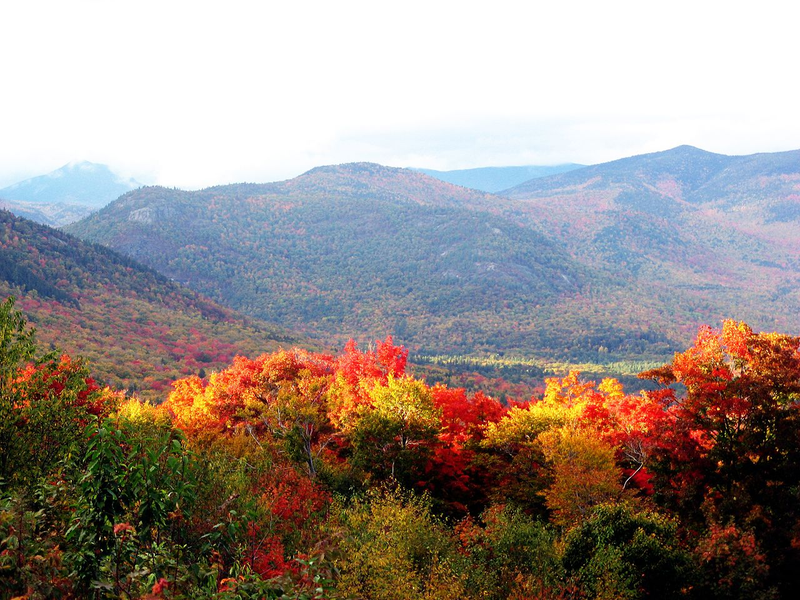 New Hampshire en otoño. Wikimedia Commons